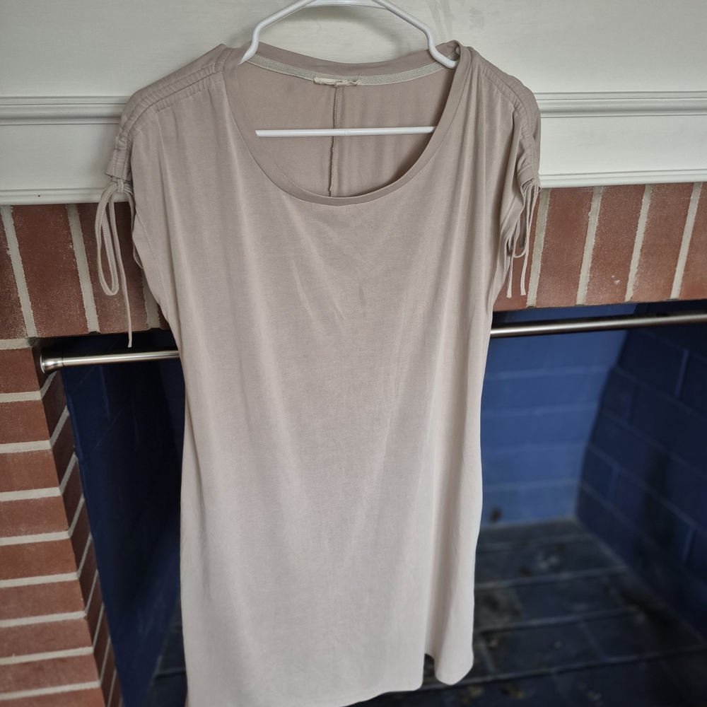 Beige Mini Dress